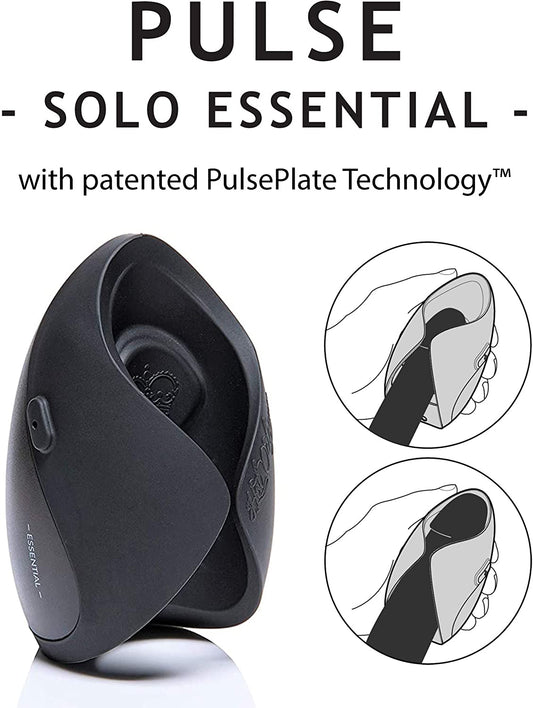 Stijlvolle presentatie van zwarte Octopuss Pulse Solo Essential in luxe sfeer