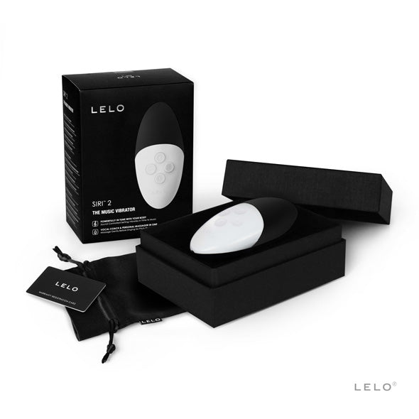 Complete inhoud van Lelo Siri 2 set met oplader en instructies